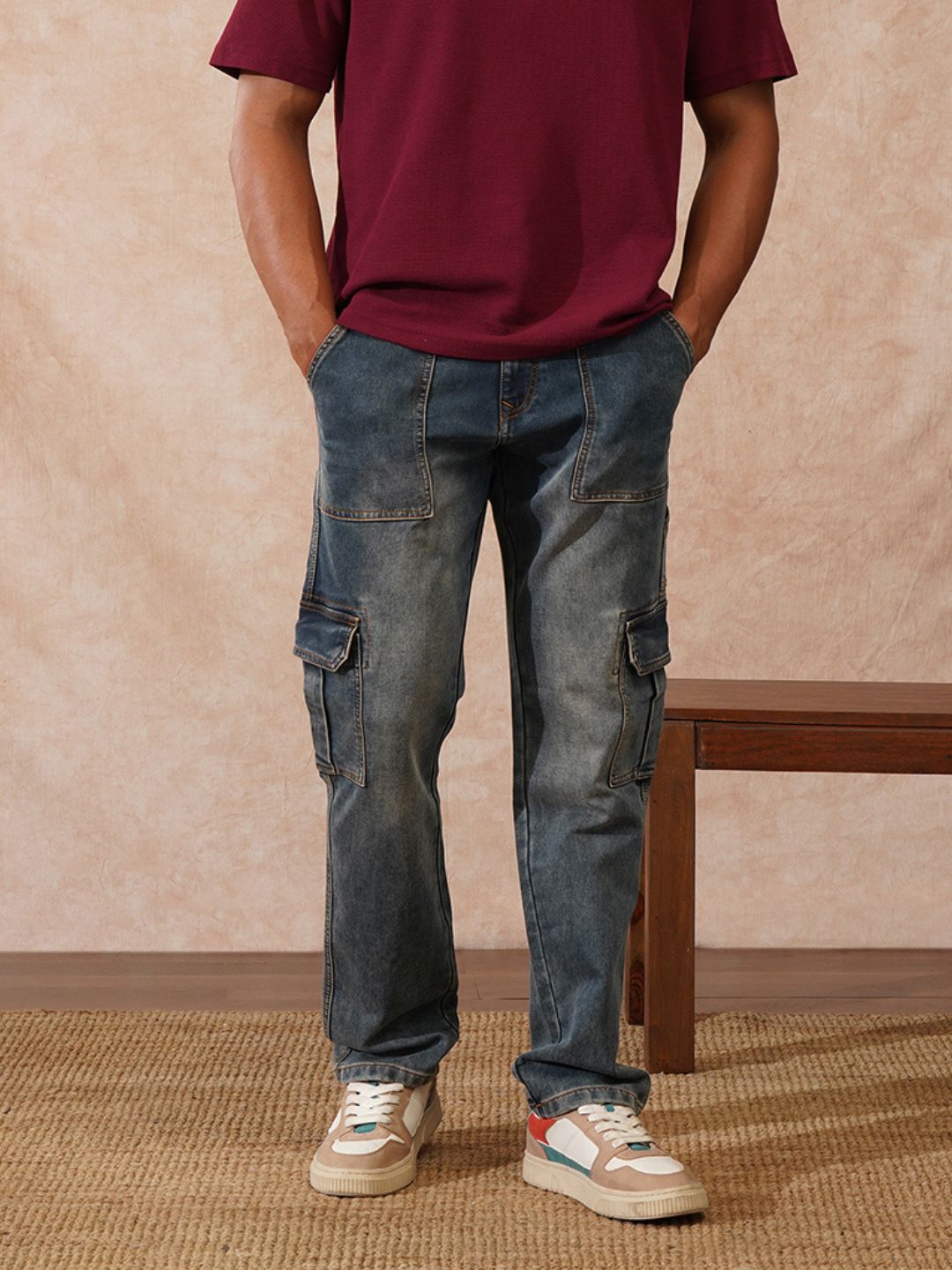 Heavy Fade Cargo | Blue