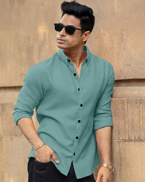 Men Classic Regular Fit Shirt