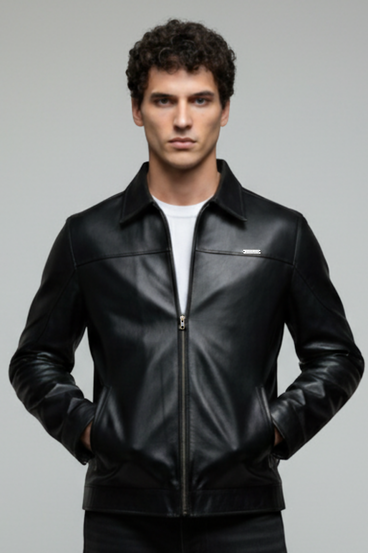 Miler faux leather jacket
