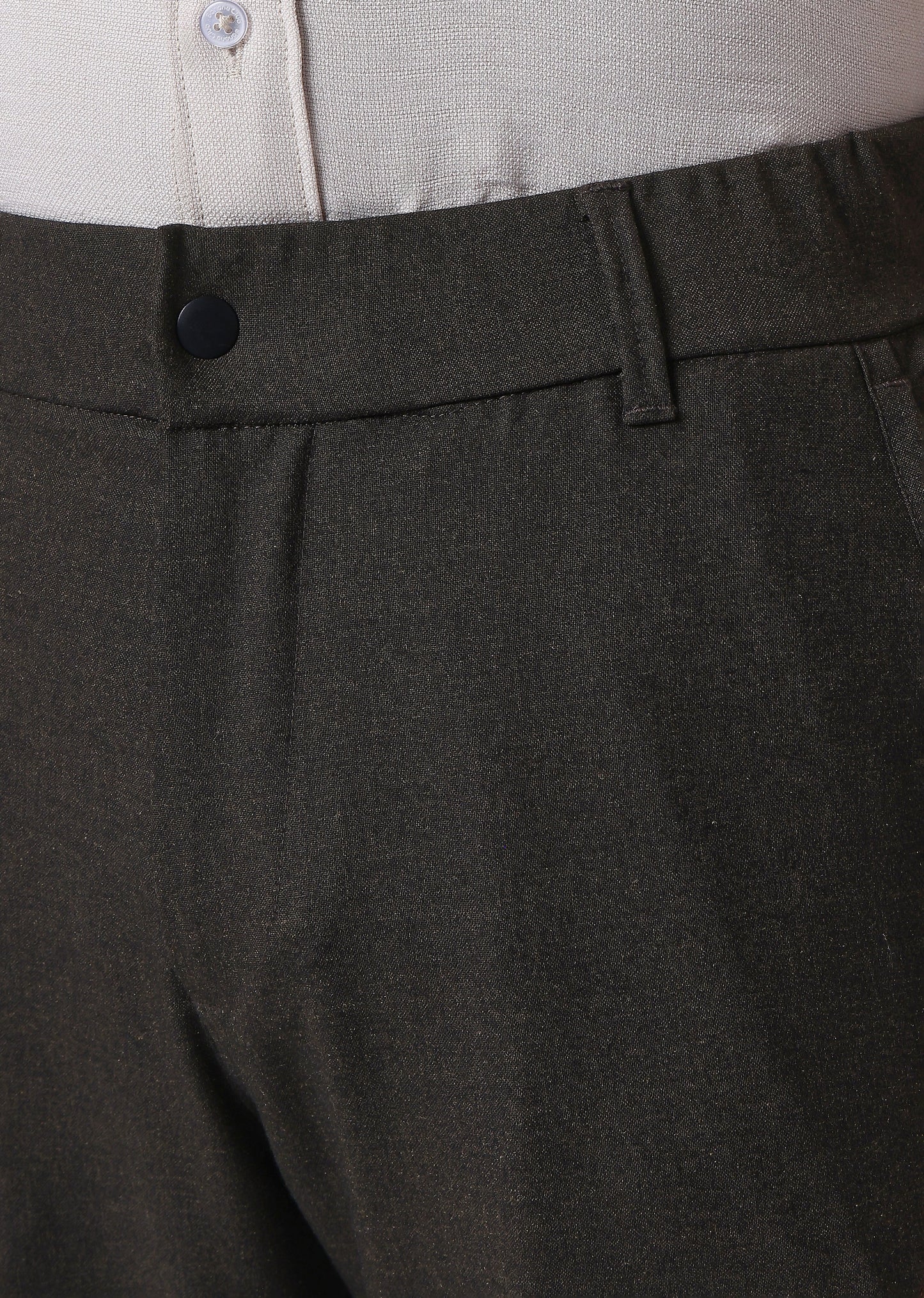 Brown 8 Way Stretch Trousers