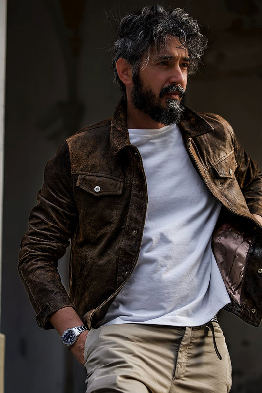 Ale Suede Unlined Jacket Men's